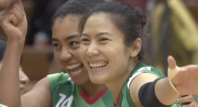 Ｖリーグ女子　JTマーヴェラス vs. 岡山シーガルズ 2021/12/4【ハイライト】