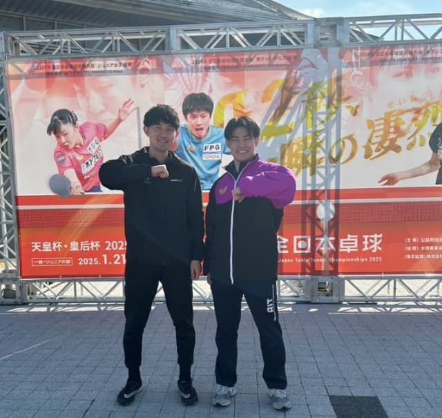 卓球・横谷晟が全日本を終える「また一から頑張っていきたいと思います」