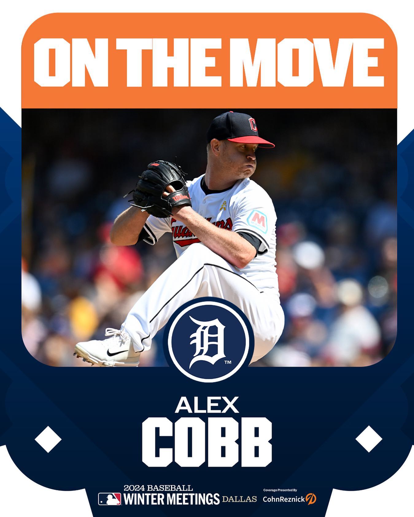 ガーディアンズのアレックス・カッブが6球団目の移籍先へ