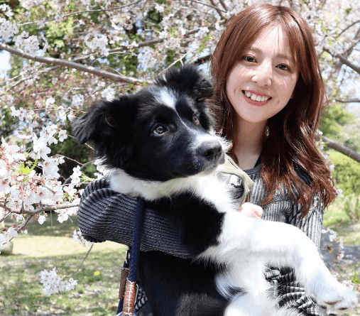 「新しく家族が増えました」サッカー美女キャスター、可愛すぎて”震える”とガチ惚れのボーダーコリーと2S！目標も語る「めちゃくちゃ可愛いです」