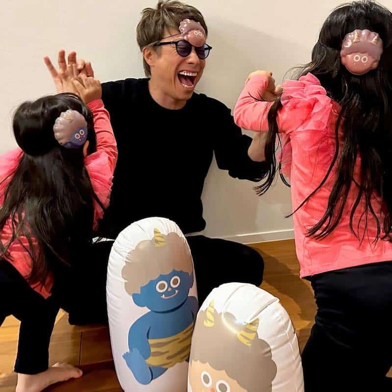 「みんな鬼⁉️👹」微笑ましすぎる田村家にほっこり✨