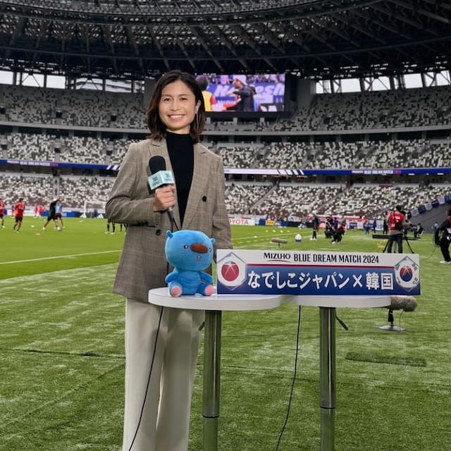 元なでしこジャパン　鮫島彩　後輩の雄姿をピッチサイドからレポート！