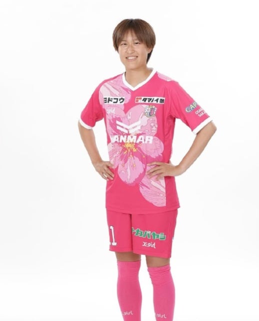 復帰戦に闘志全開！宝田沙織、セレッソ新ユニで挑む“開幕ダッシュ”宣言