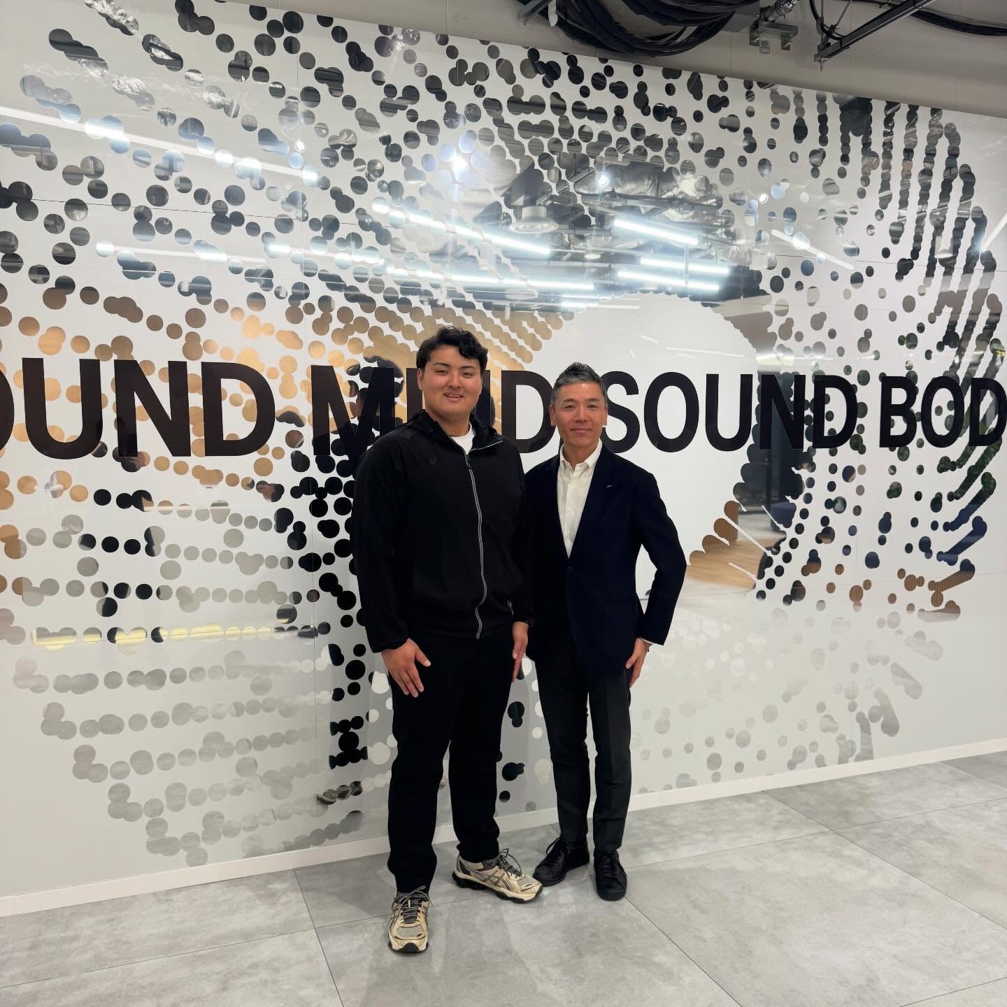 佐々木 麟太郎 アシックス訪問