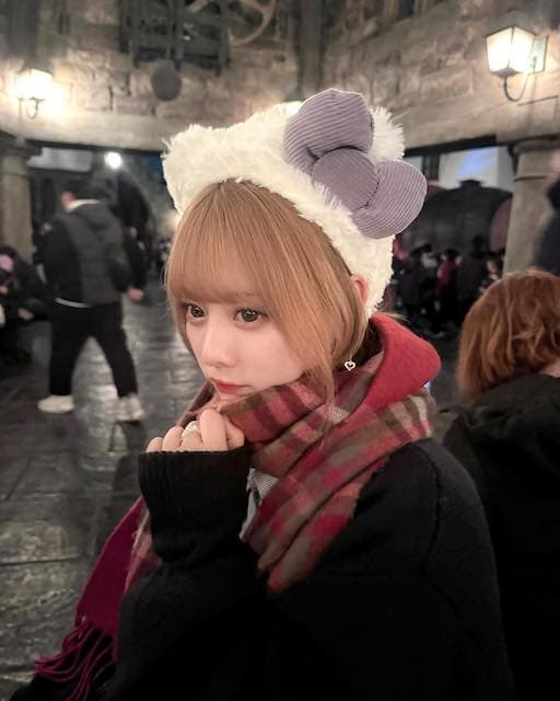 齊藤なぎさがハイトーン姿でユニバに🌍💖「幸せを感じてきました」