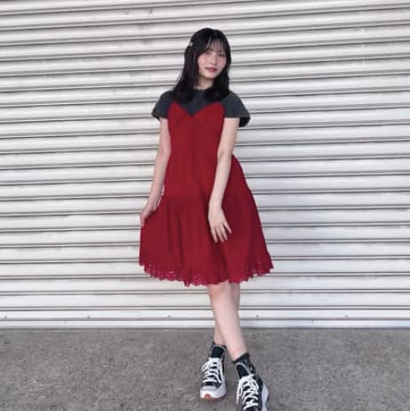 AKB48・福岡聖菜が赤色の衣装を披露にファン「可愛い！」のコメントが続出！