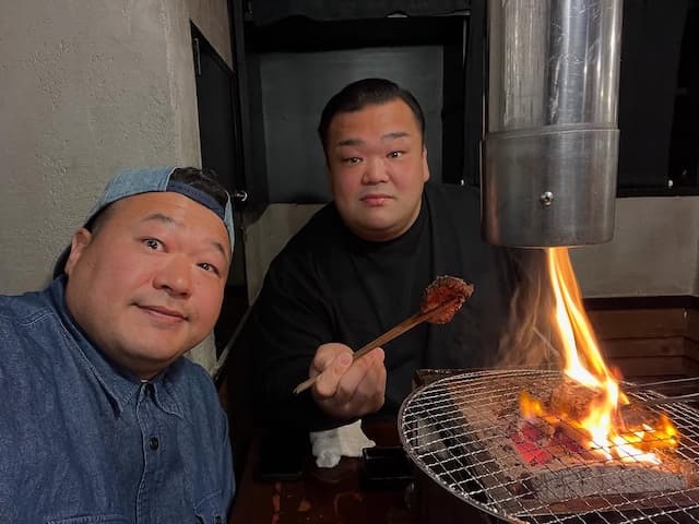 「また、行こうね」豊ノ島、現役時代のライバル〇〇と焼肉に！