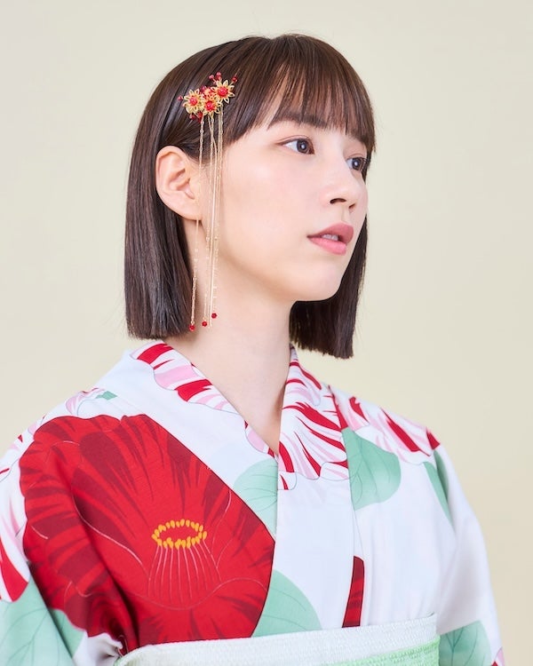 息を呑むほど美しい！！女優・のんが浴衣姿を披露！