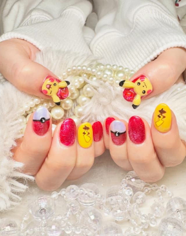 「お爪見るたびに 幸せ充電してます」AKB48・武藤小麟がポケモンネイルを披露