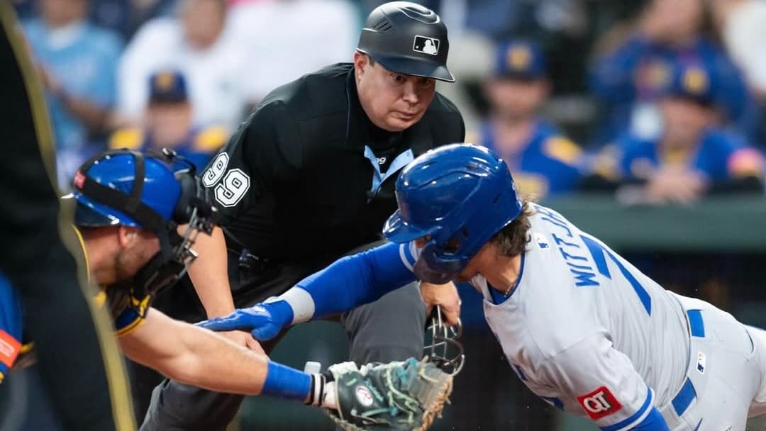 MLB よかった！ボビー・ウィット・ジュニア、決死のスライディングで見事セーフ