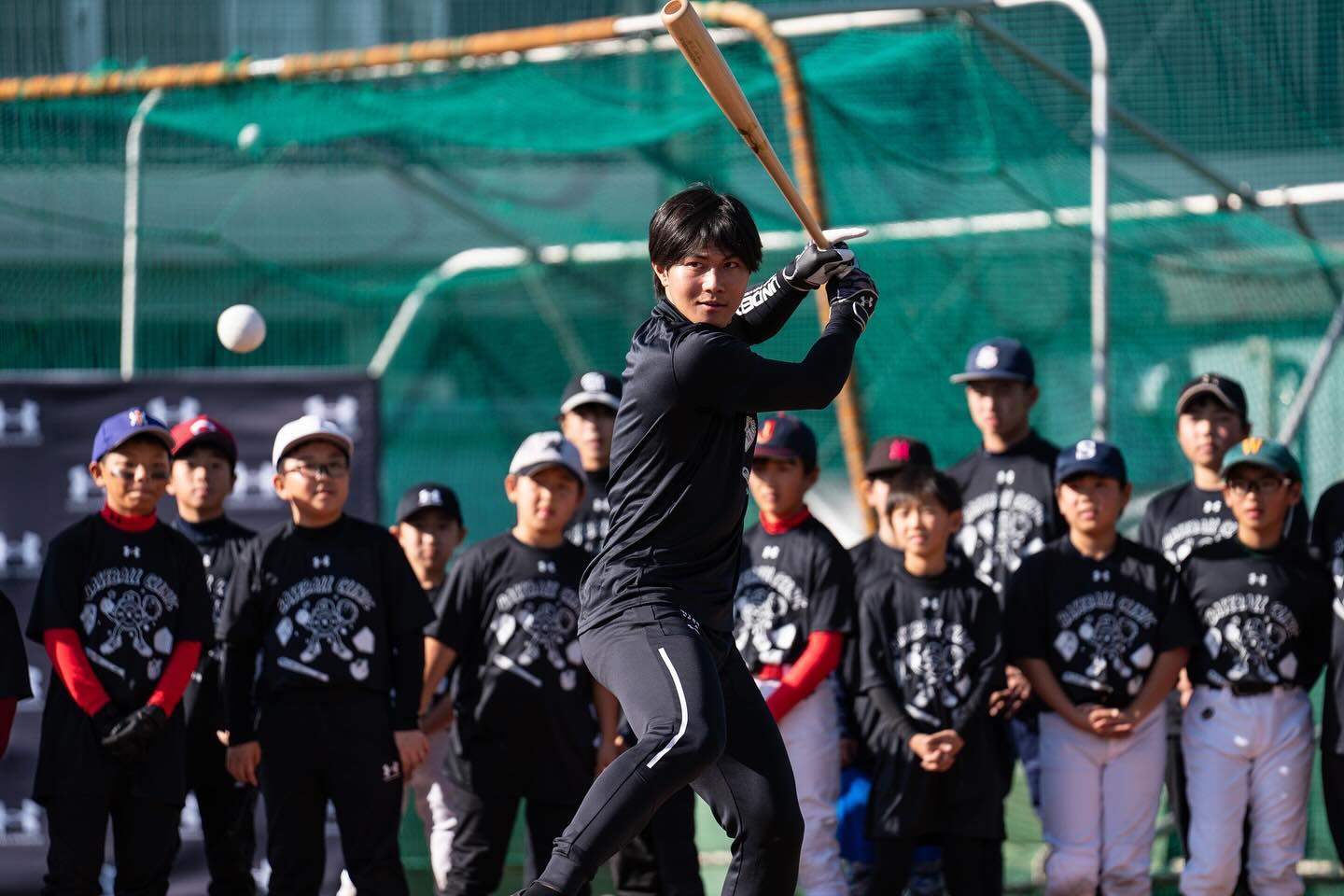 藤原恭大がともに甲子園を沸かせた好敵手と豪華野球教室✨
