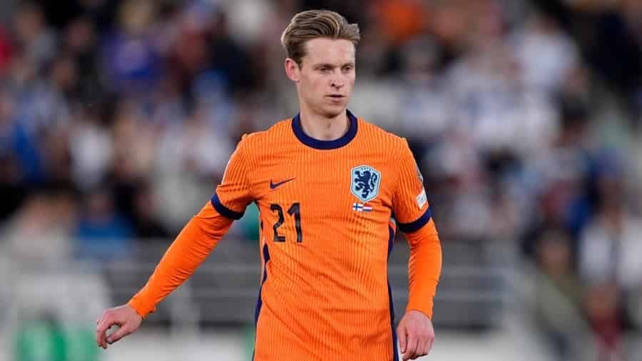 「フレンキー・デ・ヨング、90分フル出場」で代表勝利をアピール！