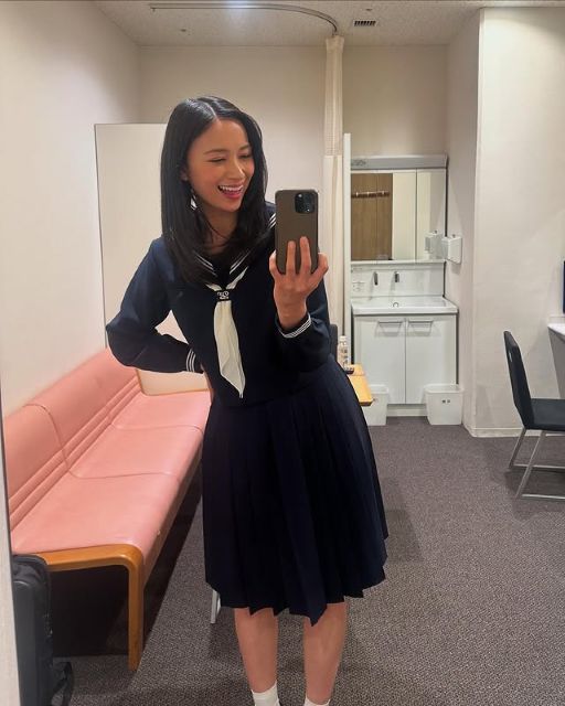 「現役余裕です」「似合いすぎ」高橋ユウが