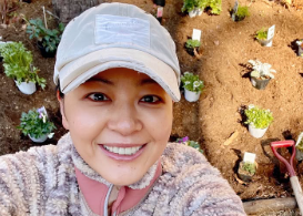 黒谷友香、お庭作りでリフレッシュ「土に触れるとリラックス」