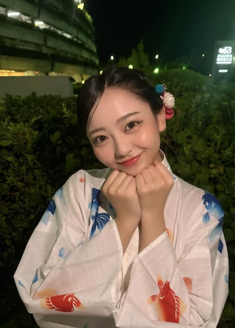 HKT48・大内梨果の浴衣ショットにファン大反響！