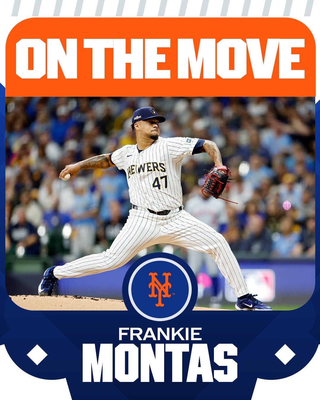 フランキー・モンタスがメッツと2年3400万ドルで契約合意！