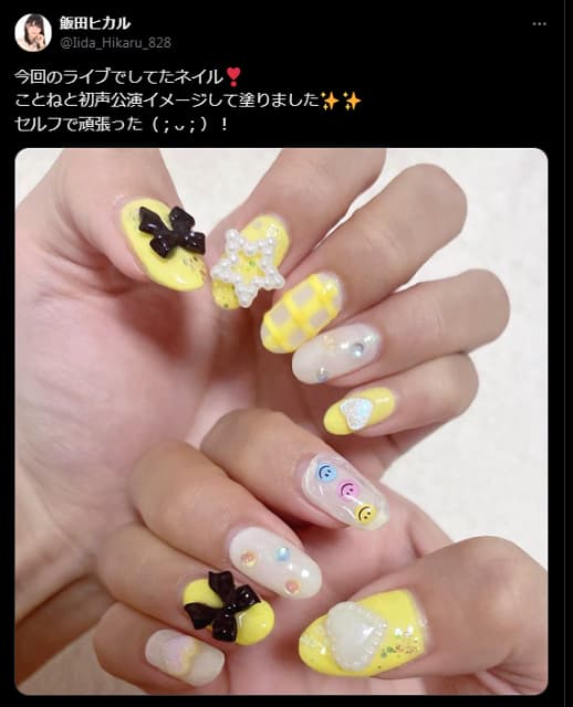 「自分でここまでできるの！？」人気声優がネイル公開