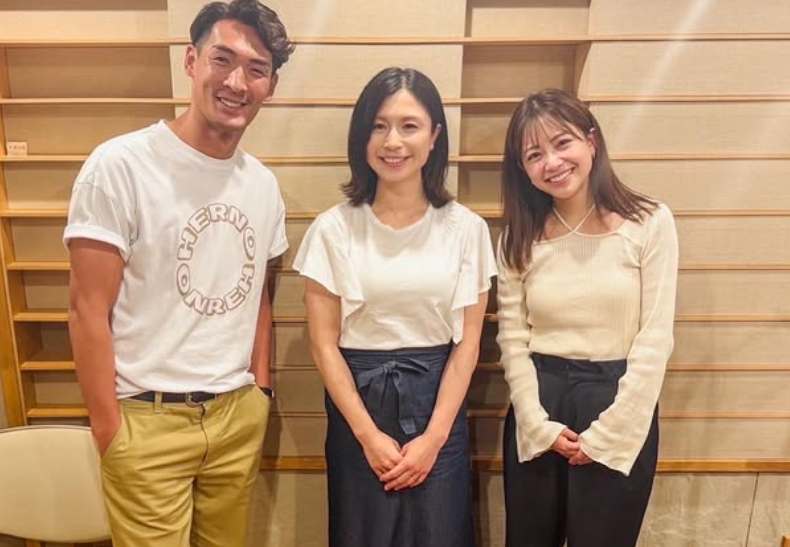 “87年組”集結！鮫島彩、槙野智章＆絵美里と『PITCH SIDE』出演報告