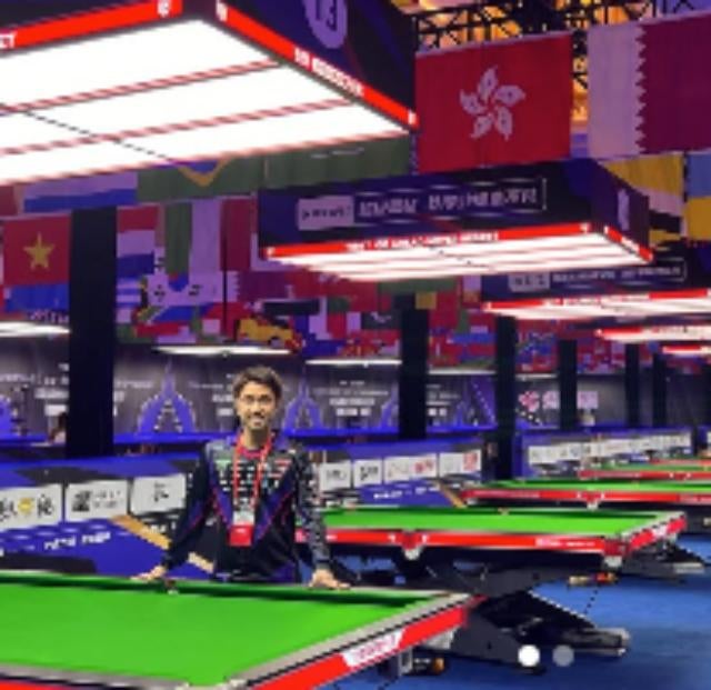 ビリヤード日本代表・土方隼斗、中国での開会式リハーサルが中止に「3時間待って中止…」