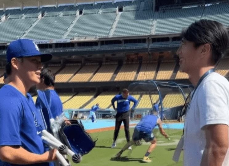 田中大貴が山本由伸に直接取材！「間も無くです。」