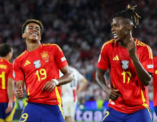 スペインが4発快勝でジョージアを撃破！ドイツの待つ準々決勝へ