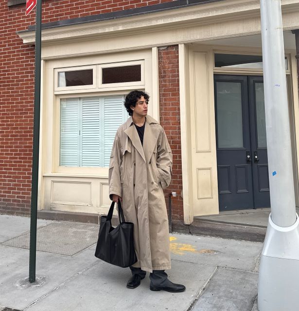 kemio 圧巻のスタイル際立つコート姿を披露