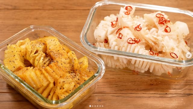 「伸び〜る大根の浅漬け」！お笑い芸人 ロバート馬場 新感覚料理を公開！