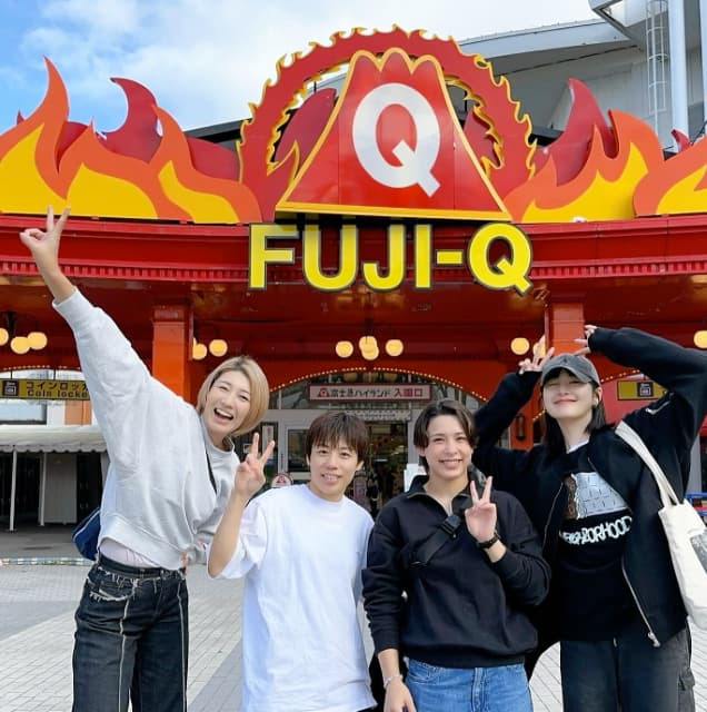 オリンピックメダリスト達と大人の遠足が実現！遊園地で金メダリスト2人が奇跡の遭遇⁉