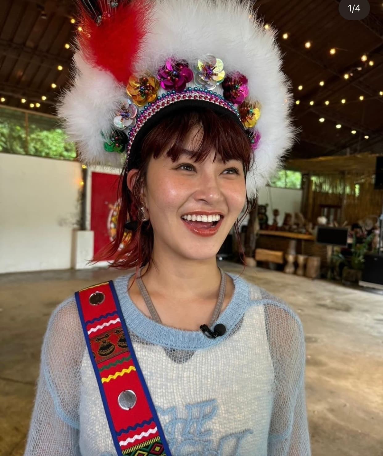 ハデ！ハデ！かっこいい！台湾の民族衣装を着た村上佳菜子が話題の話題に！