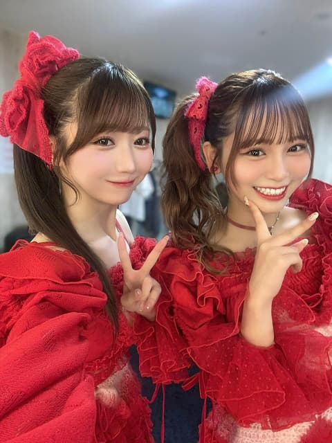 イコラブ 大谷映美里が大場花菜とおソロのヘアスタイルでイベントに登場！名古屋グルメも堪能