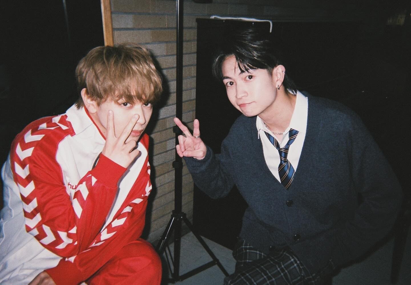 宮世琉弥と綱啓永の仲良しショット！久しぶりの共演に映画の期待高まる