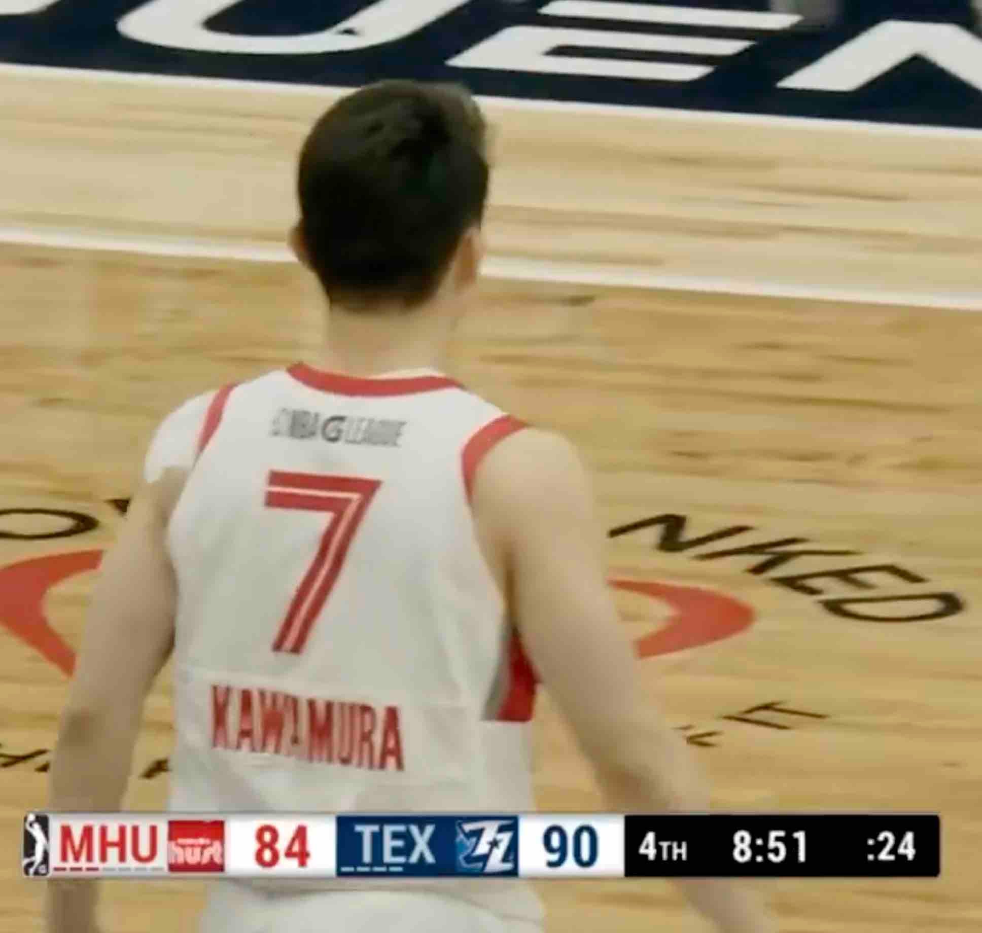 河村勇輝、Gリーグで無双状態 24得点、14アシスト、6スティールの大活躍