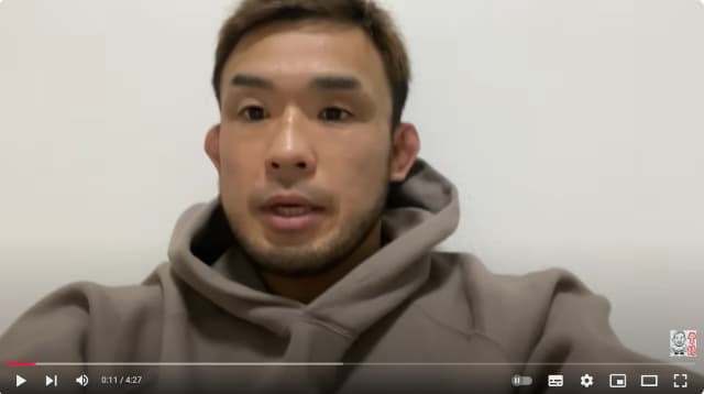 扇久保博正、RIZINへの決意を語る動画公開