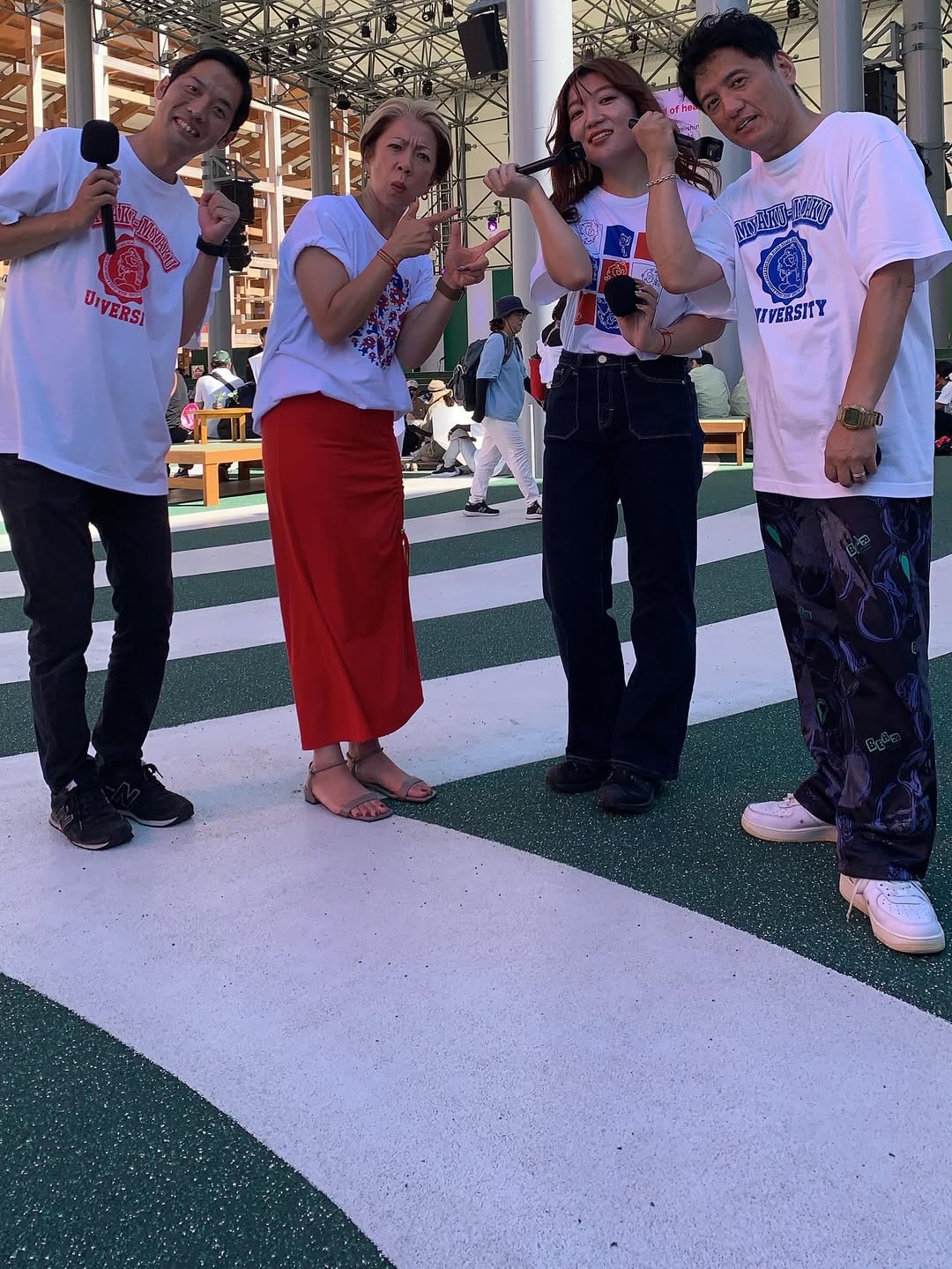 「めちゃくちゃ暑かったけど、みんなでワイワイわちゃわちゃ楽しい生放送でした」タレント・西川かの子、「ジモトノチカラ」での万博スペシャルを振り返る