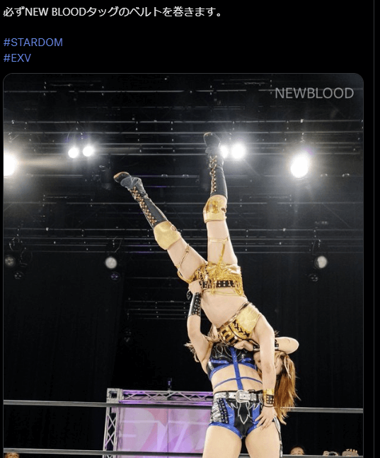 STARDOM 新星・HANAKO、NEW BLOODタッグ王座への決意表明