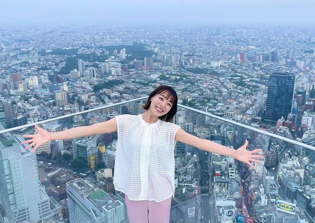 「大都会に舞い降りた天使」ウェザーマップ所属の気象予報士・今井春花、渋谷スカイからのショットを公開！