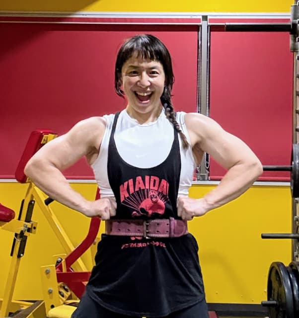 「筋力トレーニングしました」浜口京子が筋トレ後のパンプアップした姿を披露！