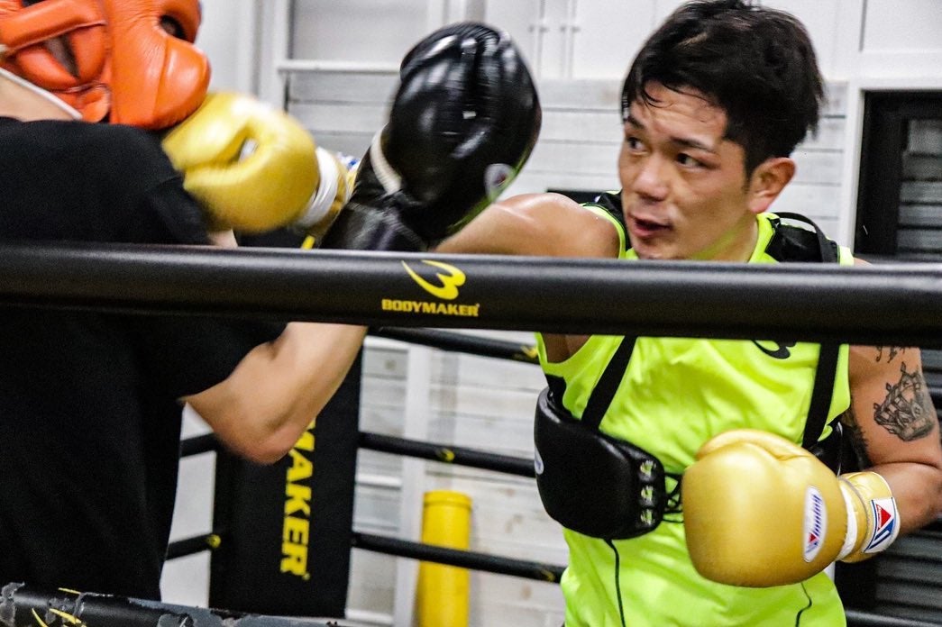 芦澤竜誠と対戦する皇治の練習がまさに