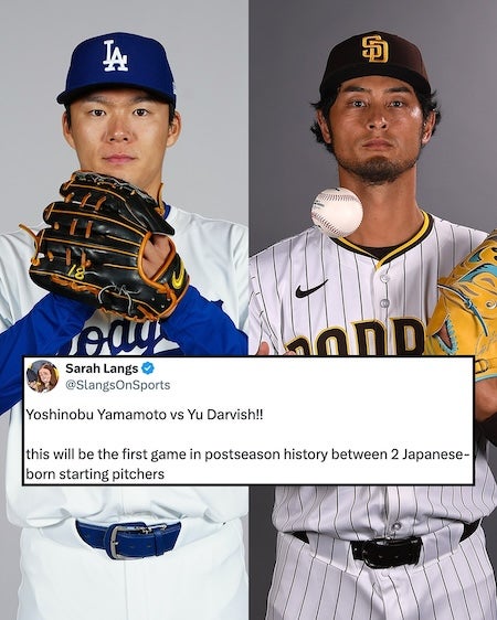運命の一戦はダルビッシュ vs. 山本由伸　MLB公式は「歴史を見ることになる」　ファンも「このアニメは何？」