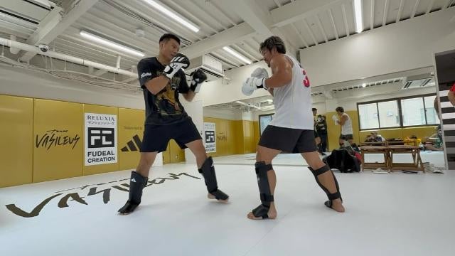 ミドル級王者・松倉信太郎、練習場で“人生ターニングポイント”語る！