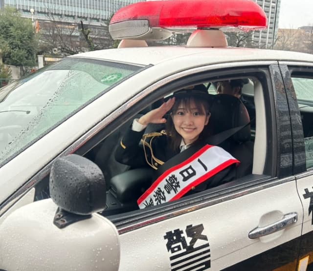 「不思議な気持ちでした…！」南後杏子が1日警察署長に