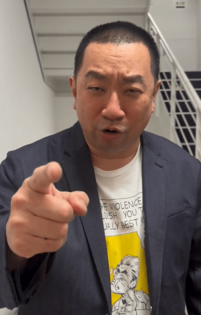 レイザーラモンRGが鬼の形相⁉