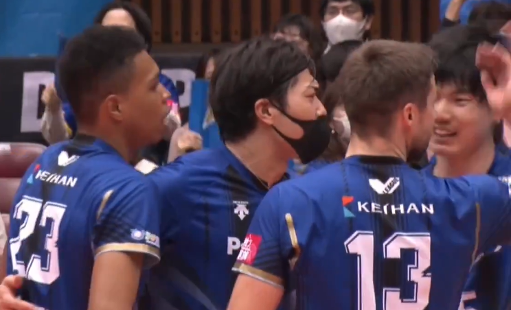 Ｖリーグ男子　サントリーサンバーズ vs. パナソニックパンサーズ 2022/4/9【ハイライト】