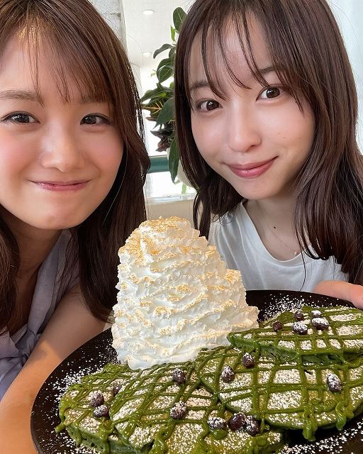 まるで姉妹！？林佑香と井上アナの美しすぎるツーショット！