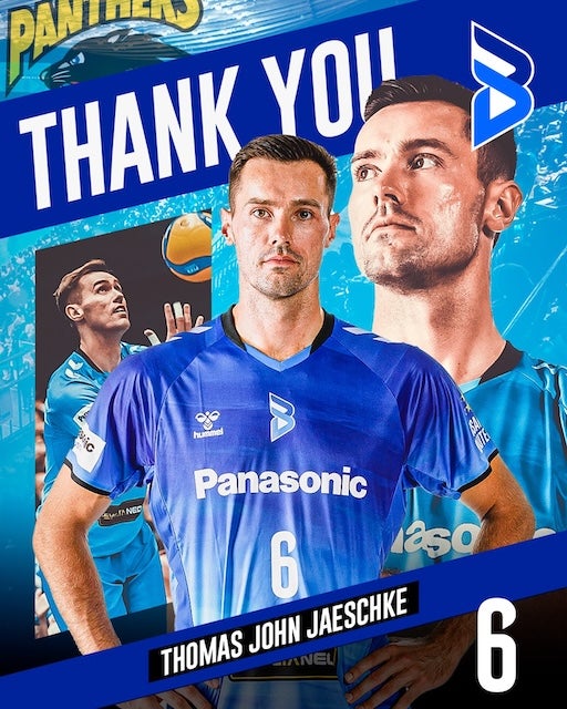 大阪ブルテオンのトーマス・ジェスキーが退団「日本を第二の故郷のように感じてきました」