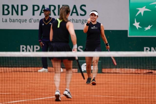 穂積絵莉、全仏オープンでのプレーに喜び「赤土の上でのテニスは最高に楽しい」