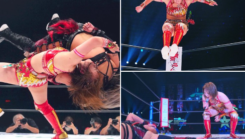 Sareee、IWGP女子王座初防衛成功！小波に「二度と負けない」と力強く宣言