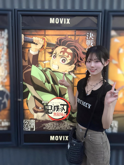 「メロ男メロ女ばっかだよ最高だ」"ガチオタク"人気美人TikToker、話題の映画"鬼滅の刃"2週目投稿に注目集まる！