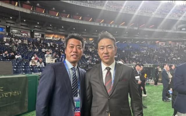 上原浩治が現役時代のライバル且つ目標としていたレジェンドとのツーショットを投稿！