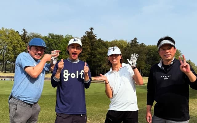 窪塚洋介がゴルフでのベスト更新に歓喜！